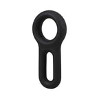 ROCK SOLID The Keyhole Silicone C-Ring Black