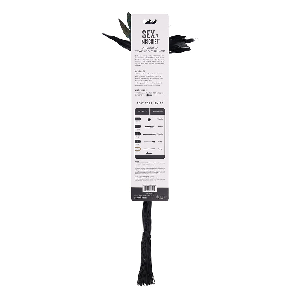 Sportsheets Sex & Mischief Shadow Feather Tickler