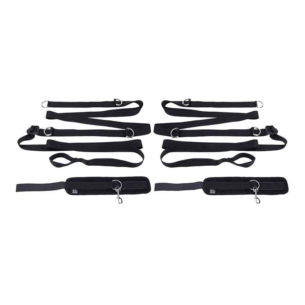 Sportsheets Sex & Mischief Shadow Anywhere You Dare Bondage Restraint System