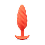 b-Vibe Swirl Texture Plug Orange