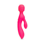 Together Toy Tri Delight Dual-Ended Triple Stim Wand & Rabbit Vibrator