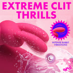 BANG! Silicone Rabbit Vibrator Pink