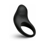 BANG! Vibrating Silicone Cock Ring Black