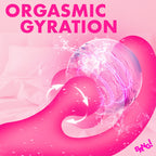 BANG! Gyro Rabbit Silicone Vibrator Pink