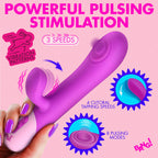 BANG! Clit Tapping Pulsing Rabbit Purple