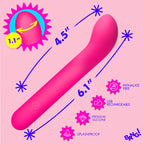 BANG! G-Spot Flexible Silicone Vibrator Pink