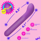 BANG! G-Spot Flexible Silicone Vibrator Purple