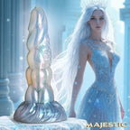 Majestic Crysta Silicone Dildo