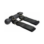 Master Series Thunderstick Thigh Strap Vibrating Wand with Harness