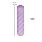 Softies Dual Layer Bullet 4 in. Purple