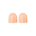 Addiction 7 in. Silicone Hollow Dong Strap-On Beige