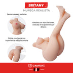 Camtoyz Britany Realistic Mini Doll (27.5 x 18.5 in.)