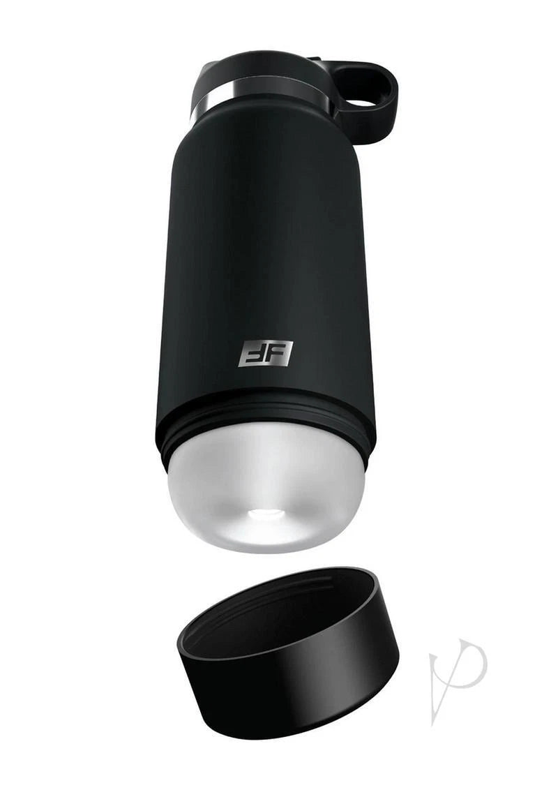 Discreet Hidden Stroker in Water Bottle | PDX Pleaser -Blue