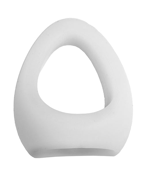 Rock Solid Stretcher Silicone Cock Ring Translucent