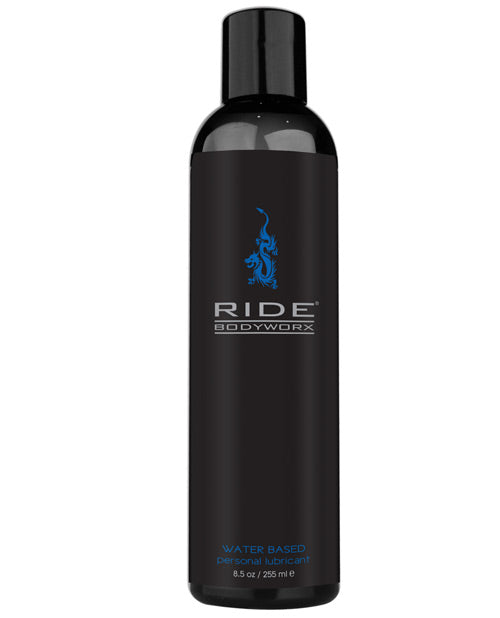 Ride BodyWorx Water Based Lubricant 8.5 oz Bottle Stays Where Applied
