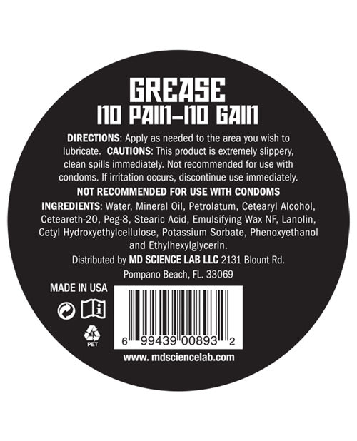 Swiss Navy Grease Oil-Based Lubricant 2 oz Jar Long-Lasting Slip