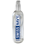 Swiss Navy Water Based Lube 8 Oz Bottle Easy Clean Formula