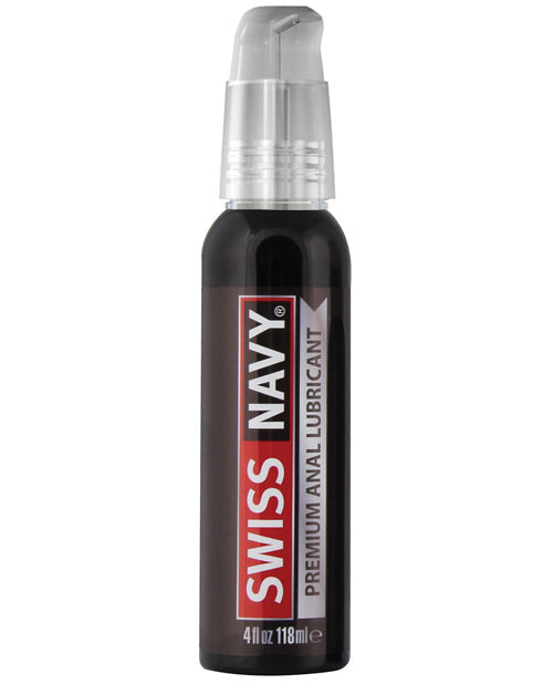 Swiss Navy Silicone Based Anal Lubricant 4 oz Long-Lasting Glide