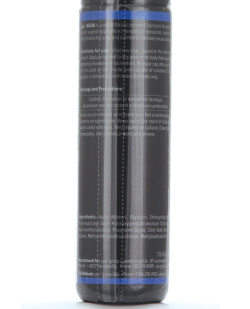 Pjur Aqua Water Based Personal Lubricant 100 ml Bottle