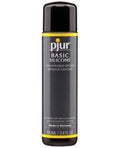 Pjur Basic Silicone Lubricant 100 mL Bottle Long-Lasting Glide