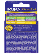 Trojan Pleasure Pack Condoms Box of 3 Ultra Thin Her Pleasure Shared Pleasure