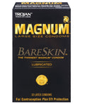 Trojan Magnum BareSkin Condoms Lubricated Box Of 10