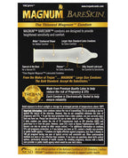 Trojan Magnum BareSkin Condoms Lubricated Box Of 10