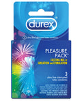 Durex Condoms Pleasure Pack 3 Performax Prolonged Intense Sensation