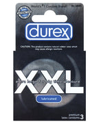 Durex Classic Extra Large Condoms 3 Pack Lubricated