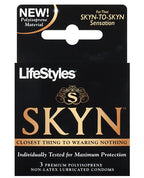 Lifestyles SKYN Original Condoms Box Of 3 Polyisoprene