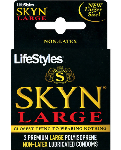 SKYN Elite Large Condoms Latex Free Natural Feel Box 3