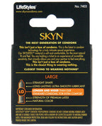 SKYN Elite Large Condoms Latex Free Natural Feel Box 3