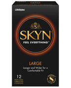 Lifestyles SKYN Elite Large Condoms Non Latex 56mm 12 Count Box