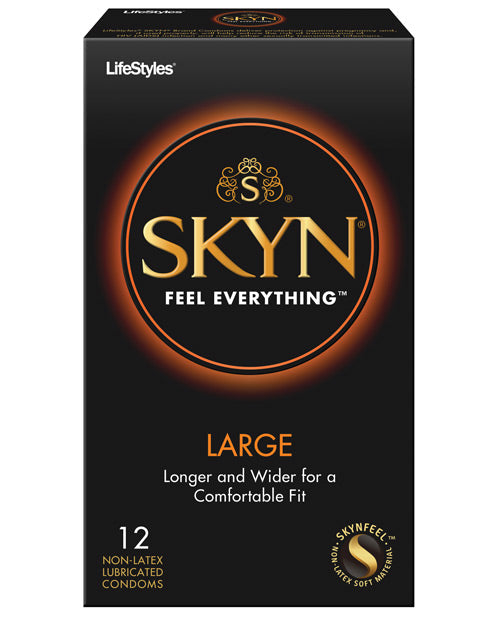 Lifestyles SKYN Elite Large Condoms Non Latex 56mm 12 Count Box