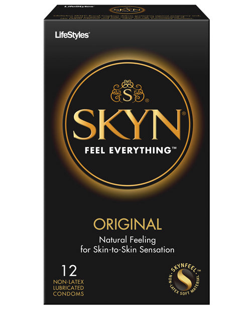 Lifestyles SKYN Original Condoms Latex Free 12 Count Polyisoprene