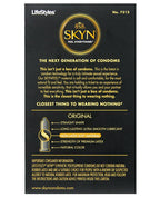 Lifestyles SKYN Original Condoms Latex Free 12 Count Polyisoprene