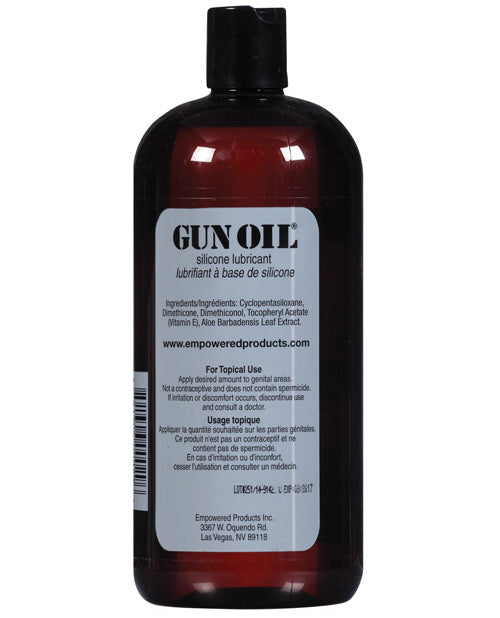 Gun Oil Silicone Lubricant 16 Oz Ultra Long Lasting Moisture Resistant