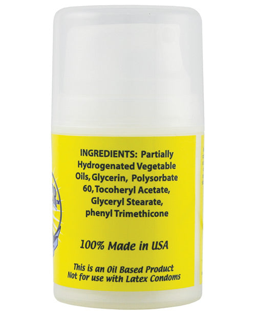 Boy Butter Lubricant Coconut Oil Based 2 Oz EZ Pump Travel Bottle