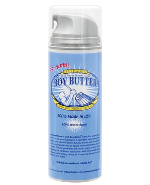 Boy Butter H2O Based Water Based Lubricant 5 Oz Pump