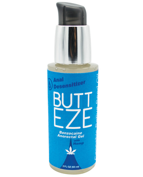 Butt Eze Desensitizing Lubricant With Hemp Seed Oil 2 oz