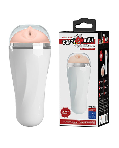 Trish Masturbator Sleeve Lifelike Ivory Pearlescent Case