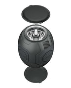 Dome X Vibrating Masturbator For Men Black 10 Settings