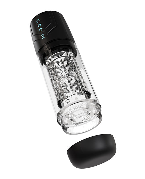 Whirlwind Pro Stroker 360 Rotation 7 Modes Black Edition