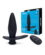 Vibrating Anal Plug 4.5 Inch Silicone With Remote Control