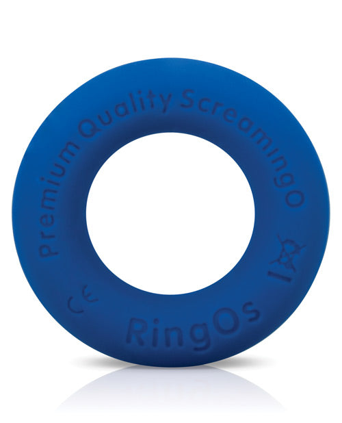 RingO Ritz Blue Liquid Silicone Ring Body Safe Premium