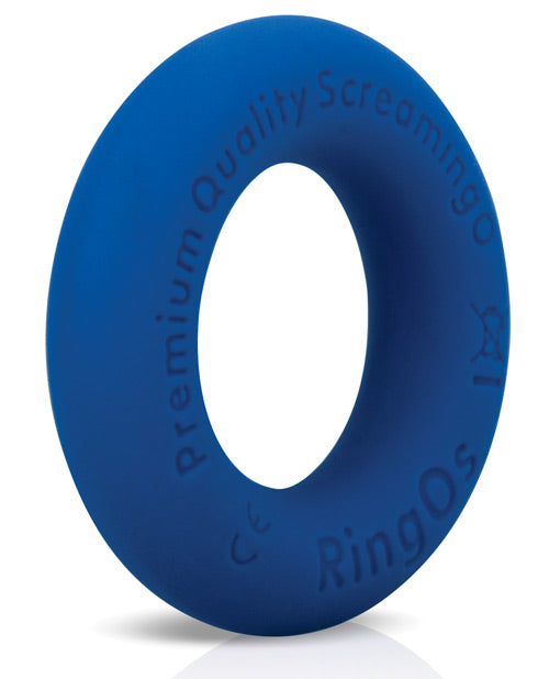 RingO Ritz Blue Liquid Silicone Ring Body Safe Premium