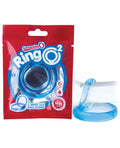 RingO 2 Blue Dual Ring Erection Aid for Shaft and Testicle Isolation