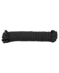 Spartacus Bondage Rope 33 Ft Soft Cotton Black 10 m