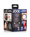 Curve Toys Jock Squeezable Tunnel Double Masturbator 8 Levels 2 Openings