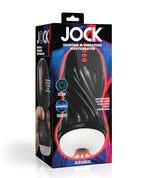 Curve Toys Jock Sucking and Vibrating Masturbator Black